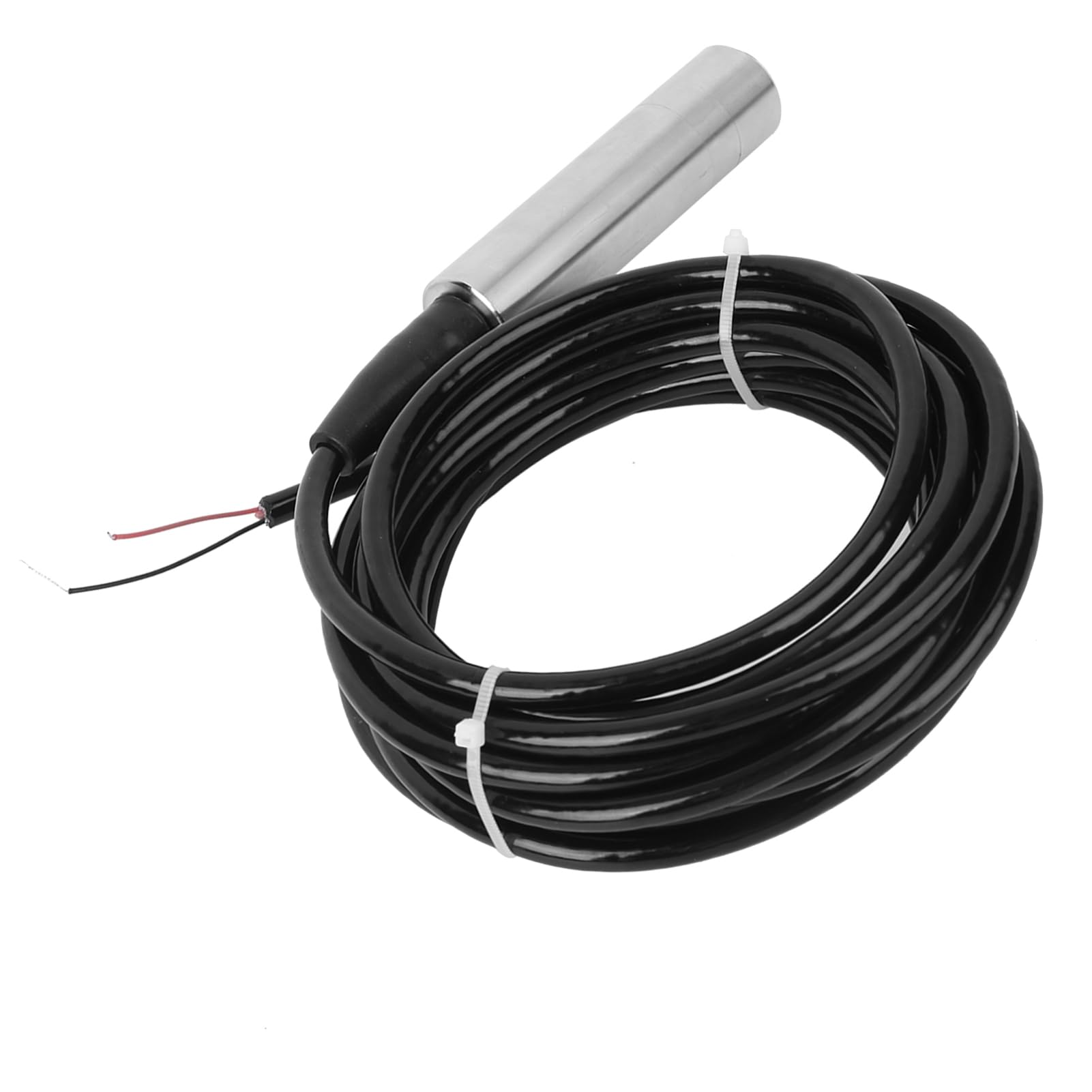 Wasserstandsensor TL-136, Flüssigkeitsstandgeber 12-32VDC 4-20mA Edelstahl, Industrielle Durchflussschalter Reichweite 0-5m, 304 Edelstahl Signalausgang