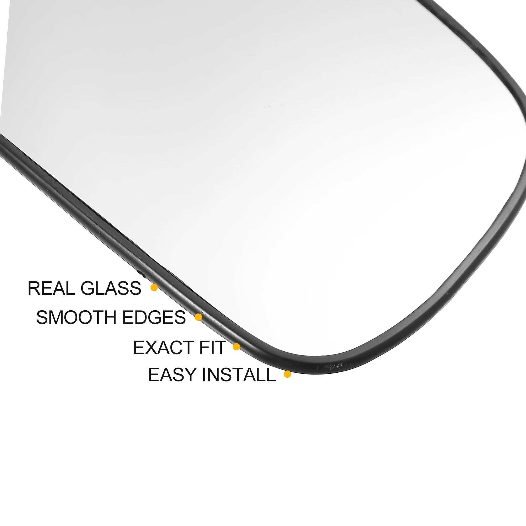 Glace Retroviseur Exterieur Support verre rétroviseur chauffant côté droit voiture