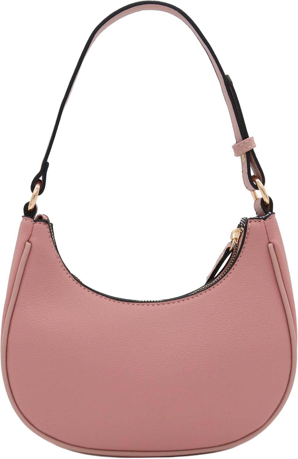 FashionPuzzle Small Crescent Shoulder Bag Underarm Purse - Image 6