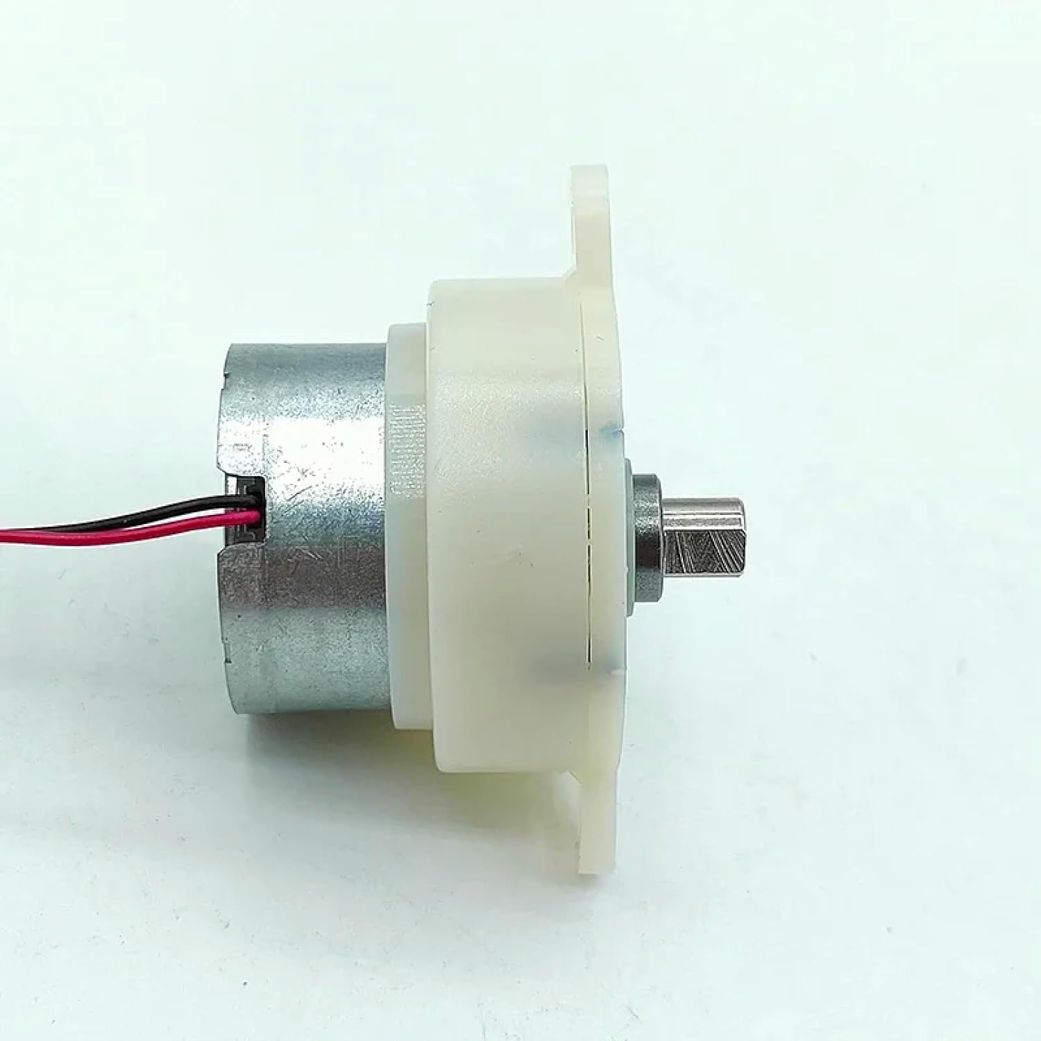 DC 3V-6V Mini 300 Gear Reduction Motor, 15RPM Slow Speed, 32mm Plastic Gearbox, Permanent Magnet, for DIY Stage Lights and Toy Models