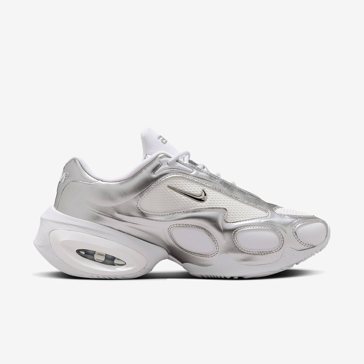 Nike Women's Air Max Muse in White/Metallic Silver/Pure Platinum
