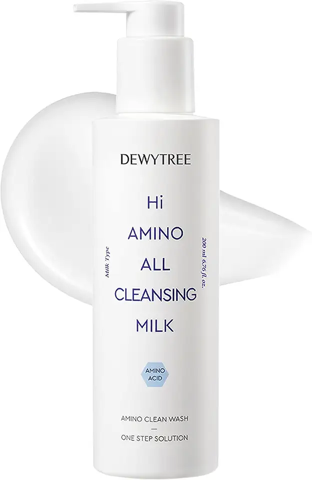 DEWYTREE Hi Amino All Cleansing Milk - Hydrating Facial Cleanser for Sensitive Skin