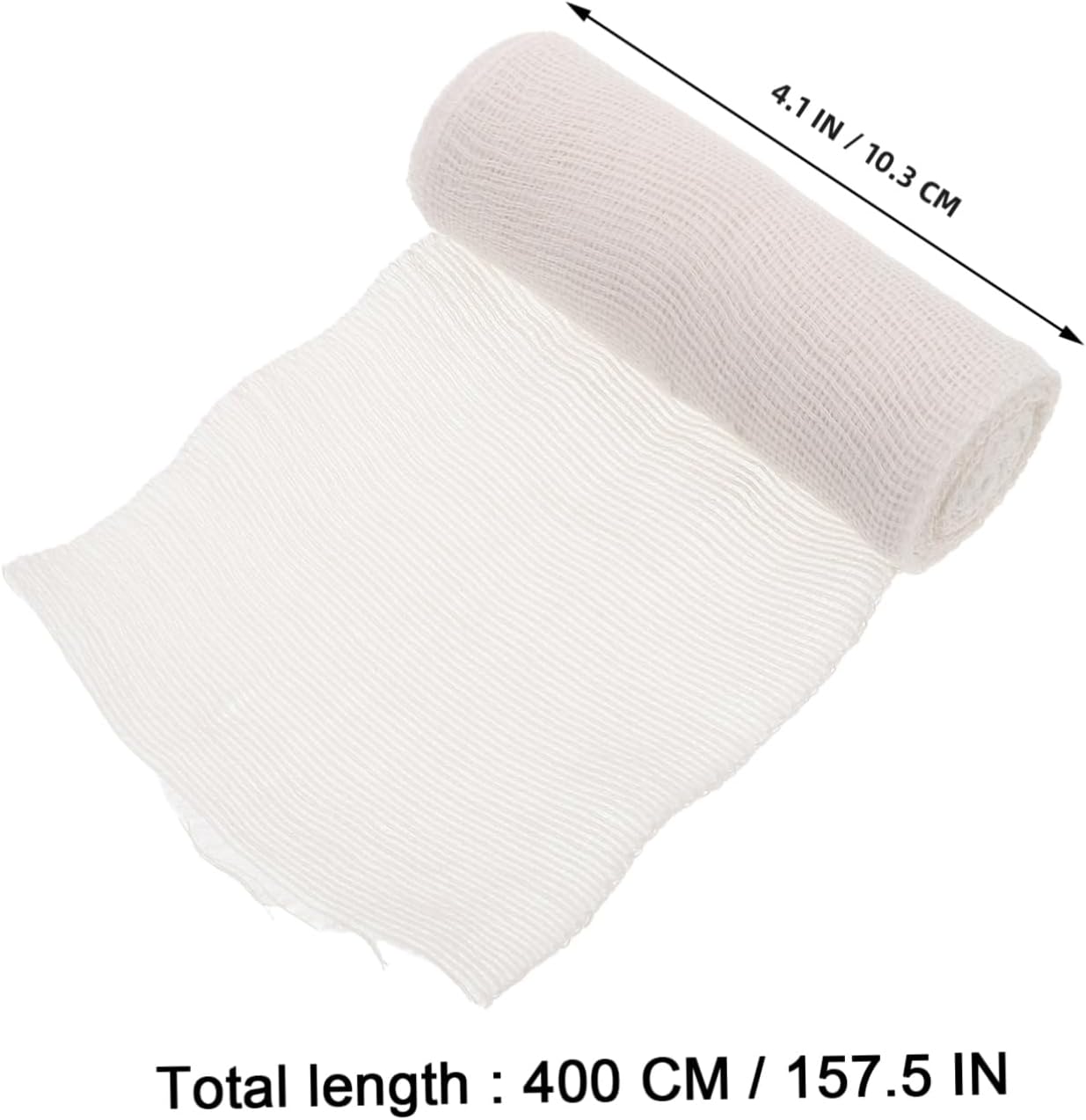 SUPVOX 10pcs Elastic Compression Bandages Wraps for Sports Thick Elastic Bandages with Clips for Wrist Ankle Knee and Foot for Injury and Support