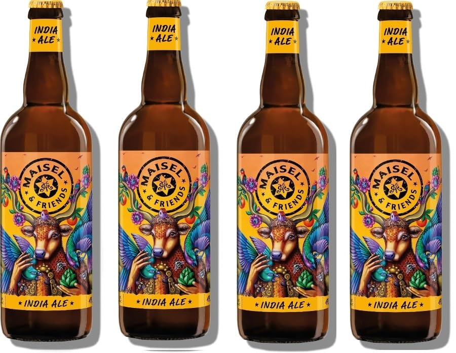 4 Flaschen Maisel´s & Friends Stefan´s Indian Ale a 0,75 L 7,3% vol. ink. MEHRWEG Pfand