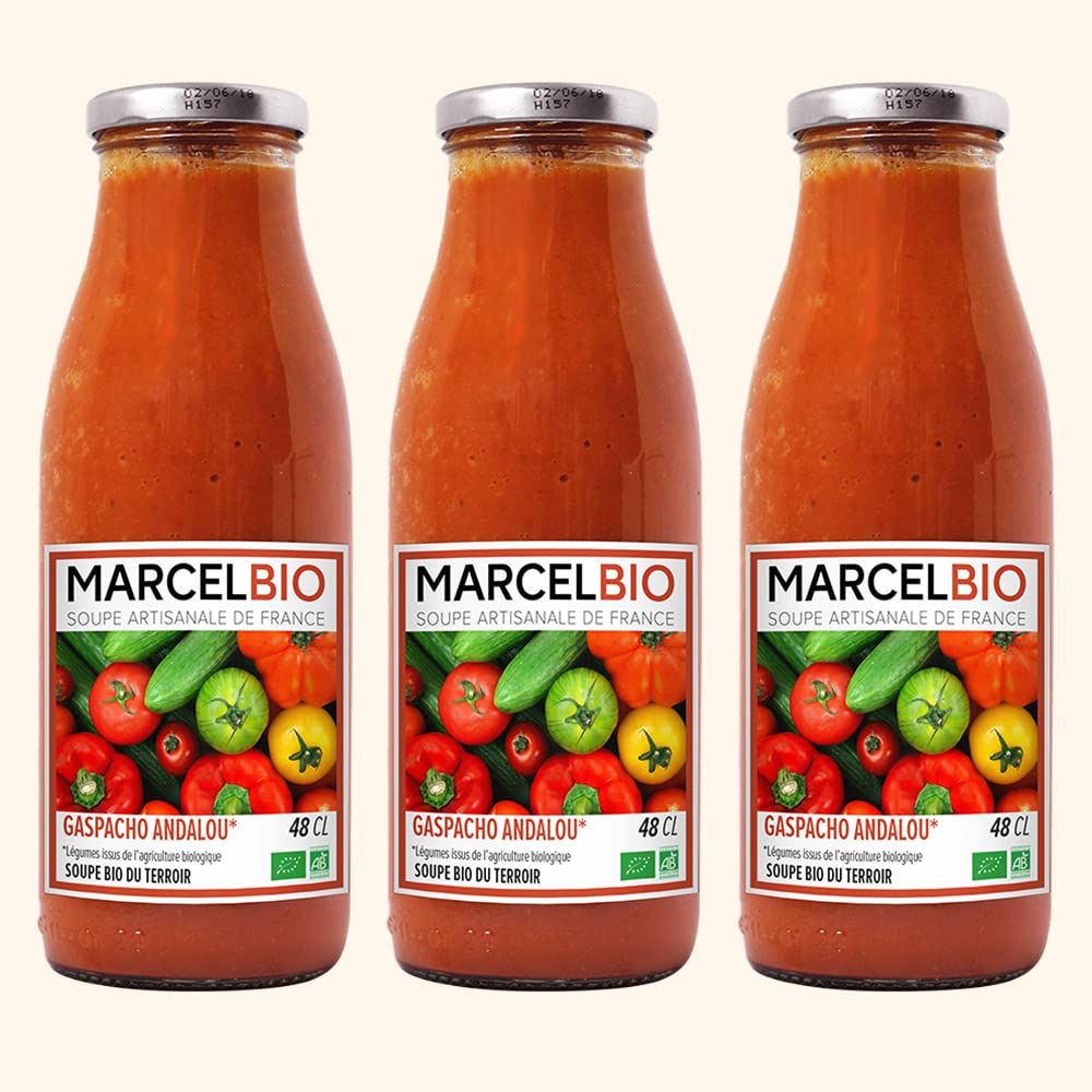 Marcel Bio - Gaspacho Bio 48cl - Pack de 3
