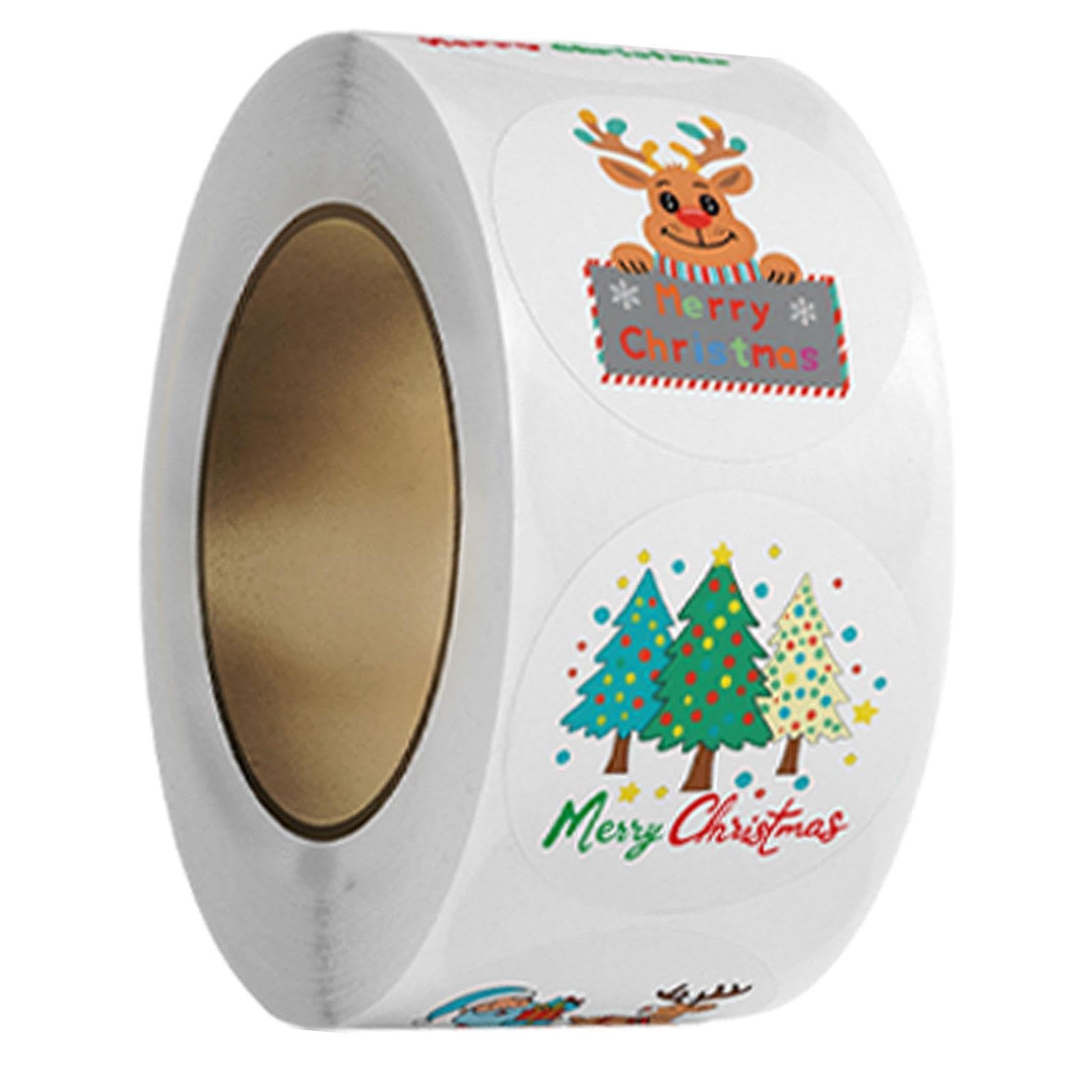 KIXZSAZ Share Festive Blessings and Joy with Winter Holiday Party Stickers Full of Cheer Serving As Heartfelt Message.Whether Expressing Gratitude Or