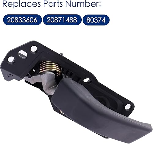 Miniatura 7 de Lcyolada Kit de manija de puerta interior delantera izquierda lado del conductor para Chevy Silverado Avalanche Suburban Tahoe GMC Sierra Cadillac