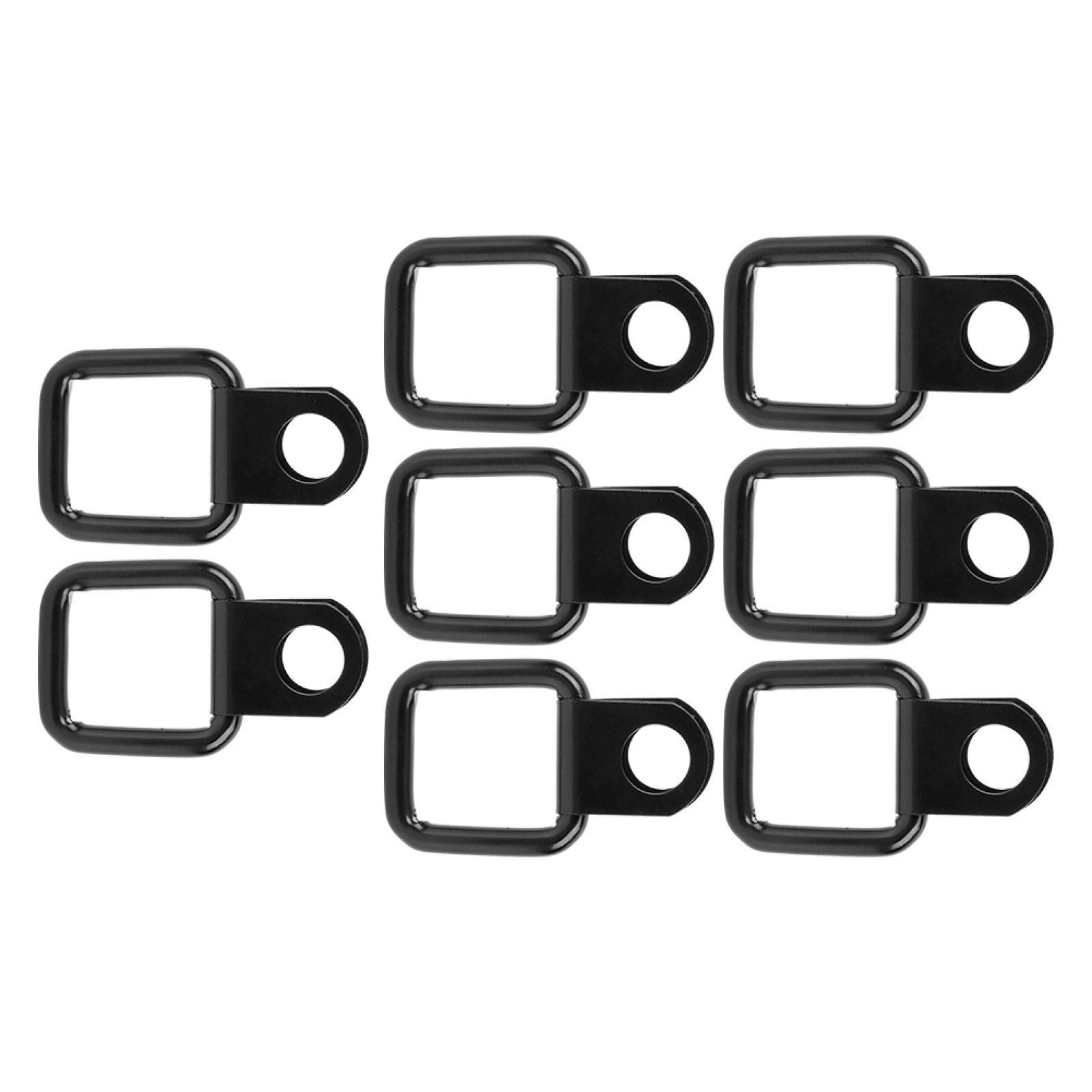 Cinghie Portellone Posteriore Per Jeep Wrangler JK – 4 Pezzi, Nylon Resistente Con Velcro, Larghezza 1,5 Pollici - 4