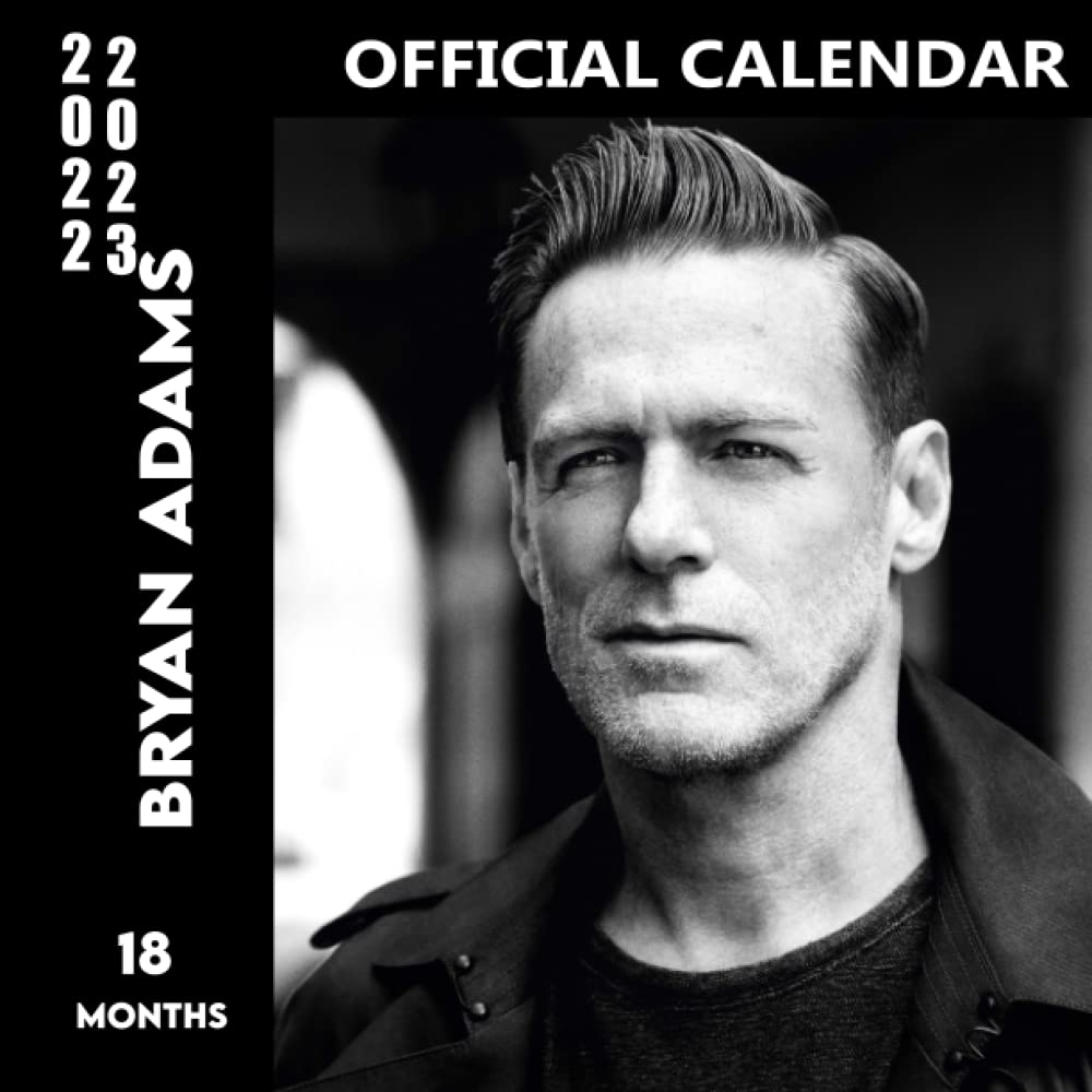 Buy Bryan Adams 2022 2023 Celebrity 20222023, MAY 2022 December