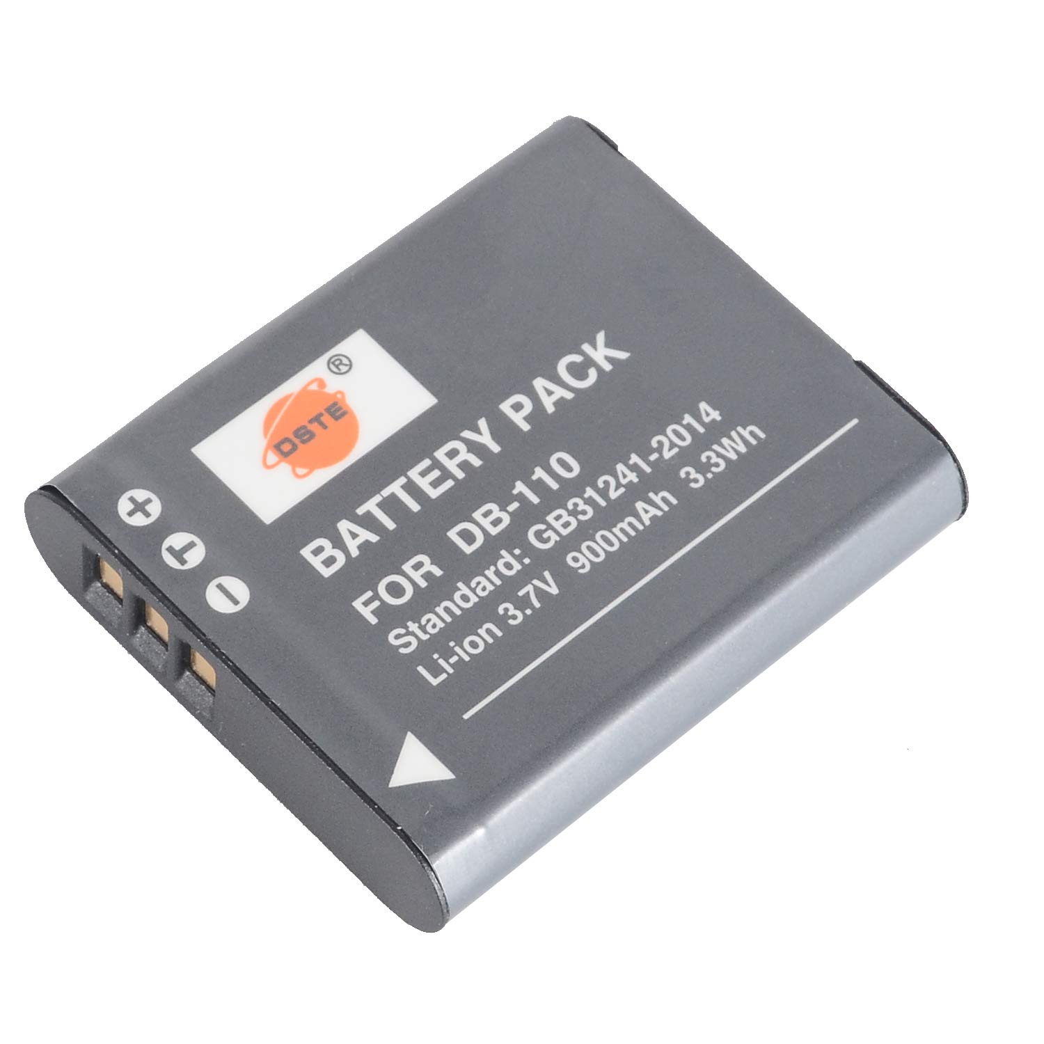 Kit DSTE DB-110: 2 Batterie + Doppio Caricabatterie Per Ricoh GR III/WG-6/G900 – Micro USB, 900mAh, Ideale Per Viaggi