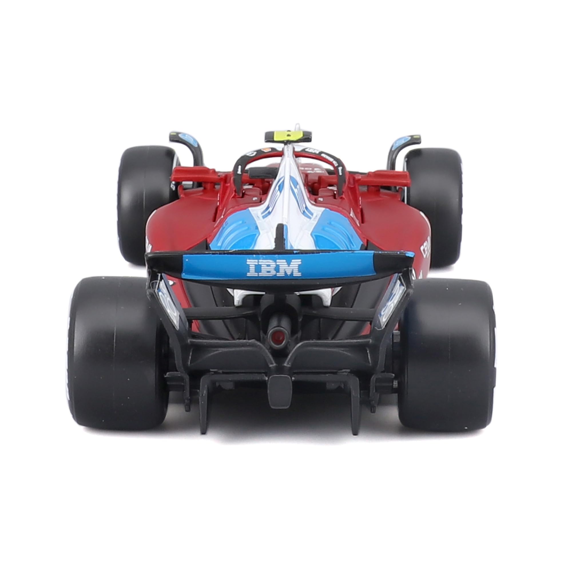Bburago - Ferrari SF-25 Livrea Miami #44 Lewis Hamilton, Modellino Auto Diecast in Scala 1:43, Replica Monoposto F1 GP Miami, Dettagli Realistici, Licenza Ufficiale Ferrari, Età Consigliata 3+ Anni