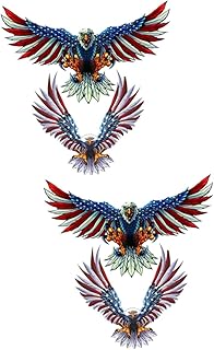 Vaguelly 4 Peças Adesivos De Águia Americana Para Caminhões Acessórios De Carro Para Acessórios Para Carro Bandeira Eua Adesivo De Bandeira Adesivo De Bandeira Americana Adesivo De