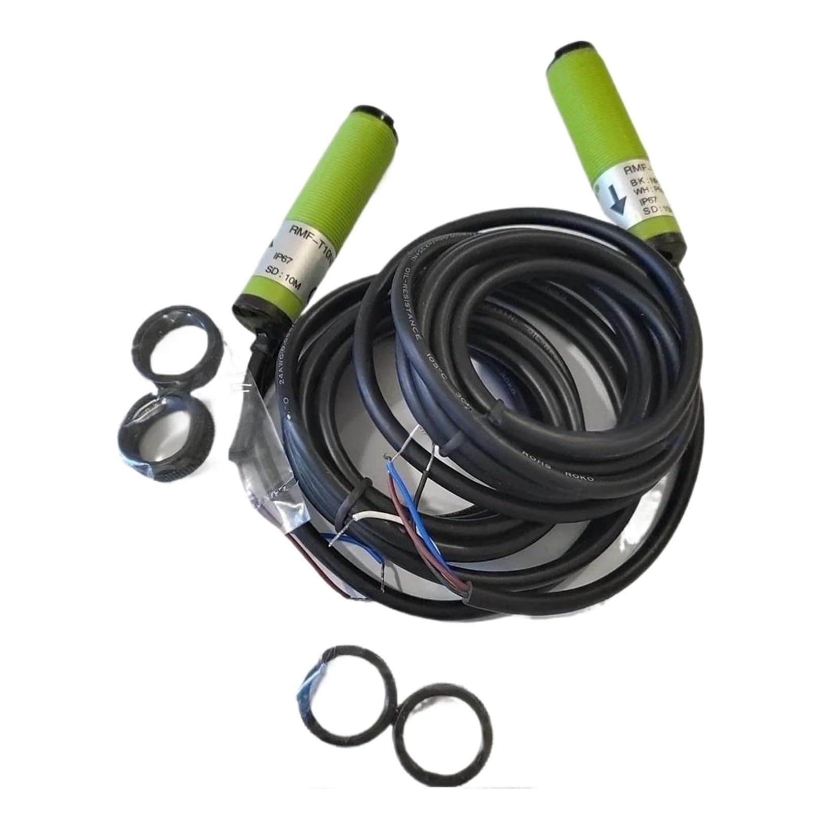 BRODEFUP 1Set RMF-T10N(P) Photoelectric Switch Sensor