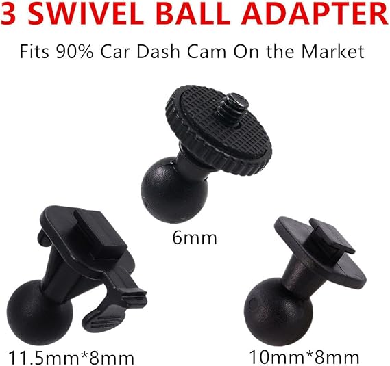 iSaddle YI Dash Camera/DVR Camera Windshield Suction Cup Mount Holder