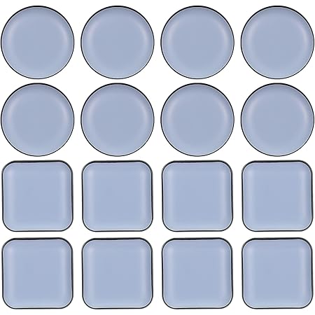 Patins De Meubles,16 Pièces PTFE Téflon Carré Auto-adhésives