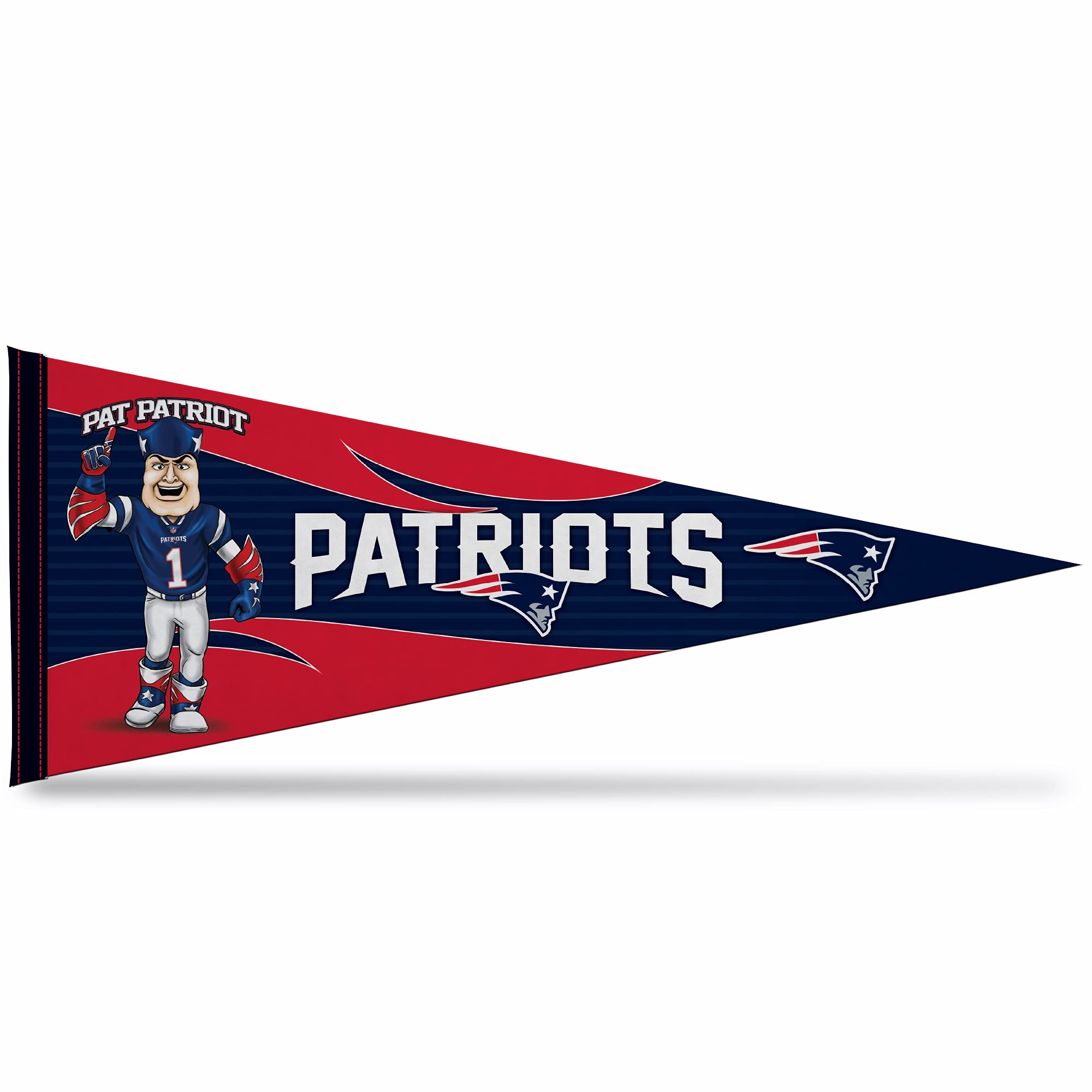 Rico Industries NFL Football Mascot" 12" x 30" Felt Wall Décor Pennant - Great for Home/Bed Room/Man Cave Décor