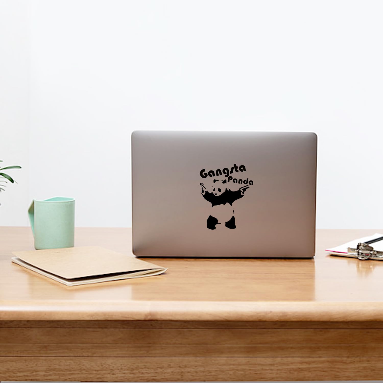 Adesivi Auto Panda - 2 Pezzi, 19x15cm E 13x13cm, In PET Impermeabile E Rimovibile - Foto 5