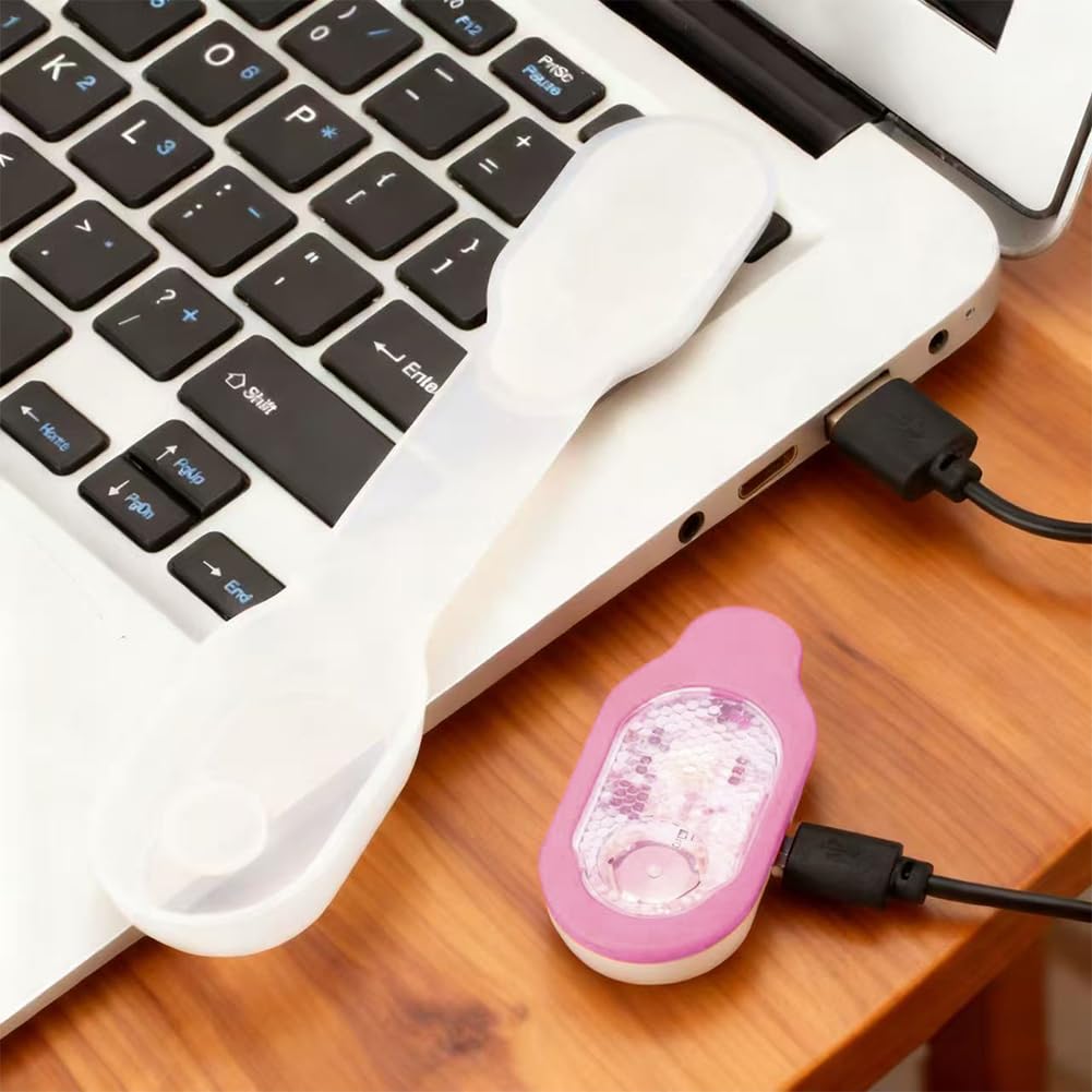 2 x clip di luce notturna infermieristica, LED clip luce USB ricaricabile, magnetica, 3 modalità, mini luce notturna a LED, luce di sicurezza per infermiere, corsa, jogging, campeggio