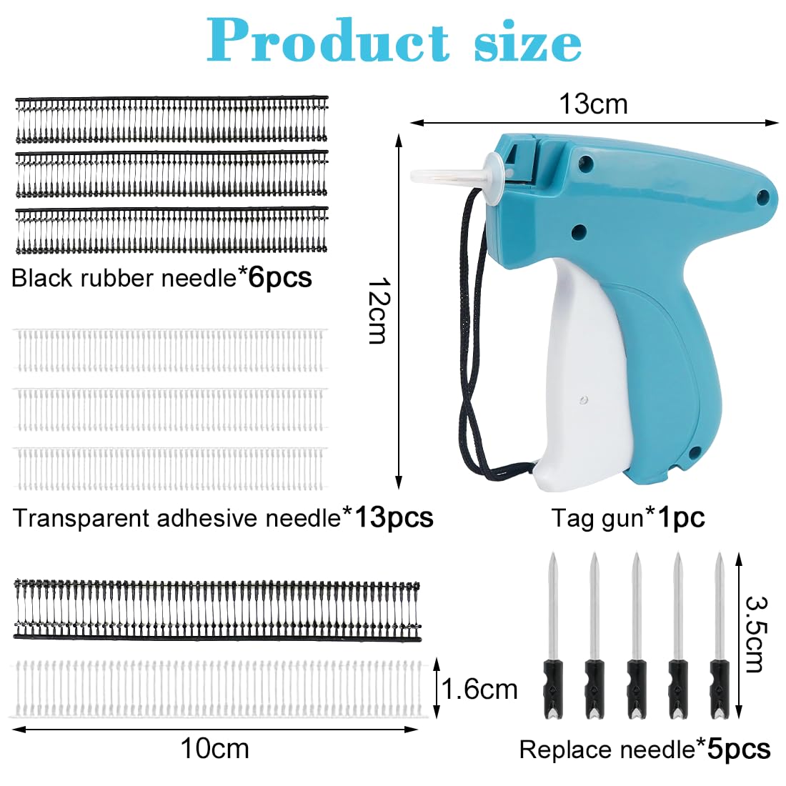 HURRISE Pistolet d'étiquette de prix Pistolet de marquage en plastique