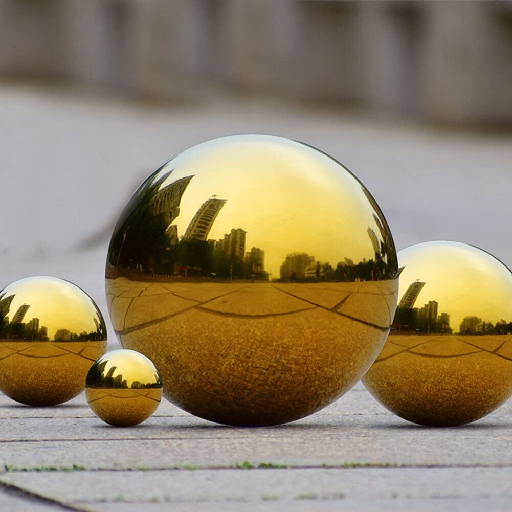 YIWOYI Bolas De Acero Inoxidable, Esfera De Alto Brillo, Bola Hueca