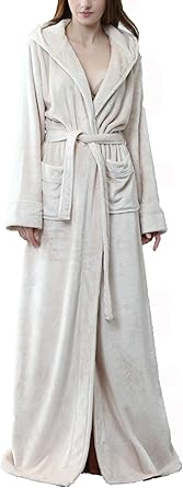 Floor length fuzzy robe Clearance
