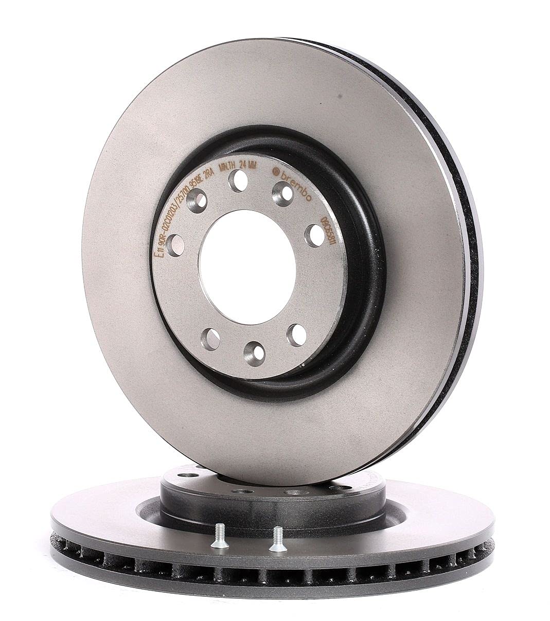 2x BREMBO Disco freno 09.C658.11 48mm 283mm