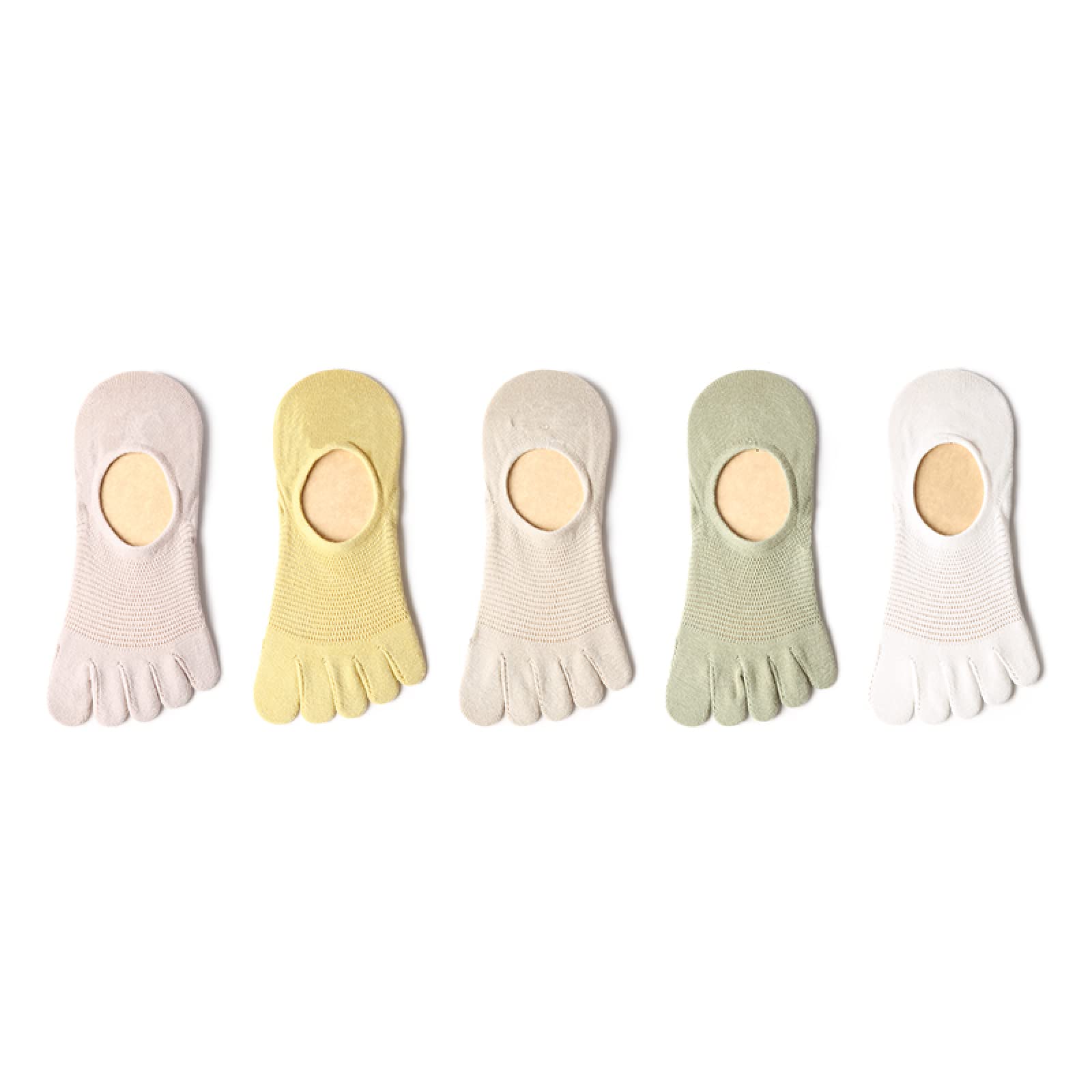 Calcetines Cortos Calcetín Calcetines Tobilleros Calcetines Deporte Calcetines De Cinco Dedos De Malla Fina De Verano Para Mujer, Transpirables, Antideslizantes, No Se Pueden Caer Con La Boca Poco Pro