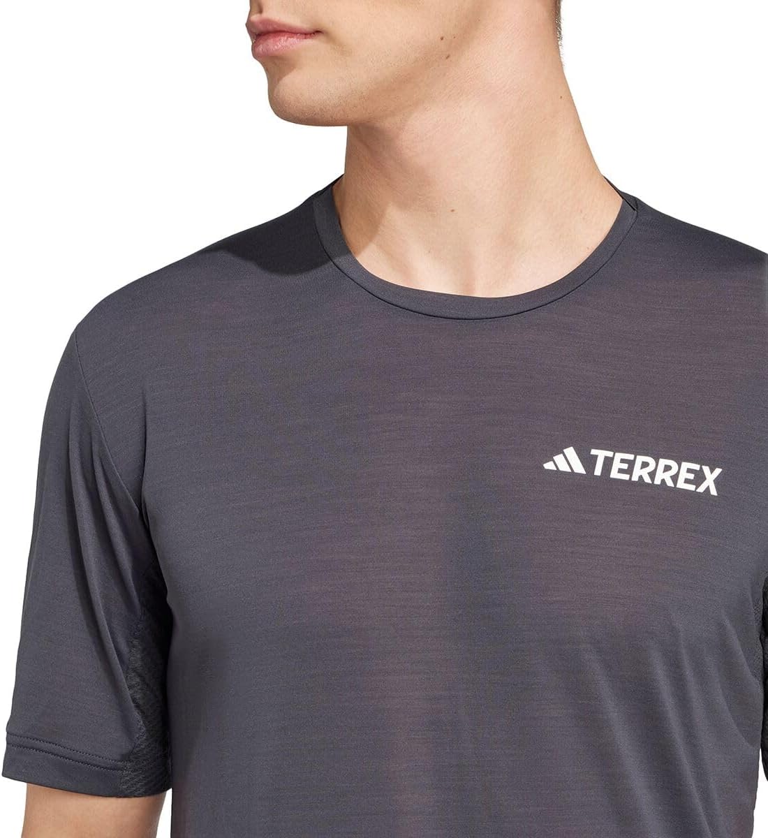 adidas TERREX, Xperior T-Shirt - Men's, Carbon, L - Image 6
