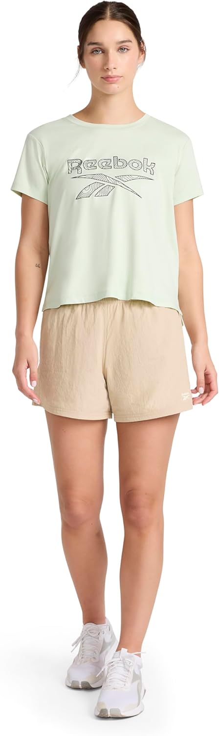 Reebok Womens Graphic Crewneck T-Shirt - Image 3