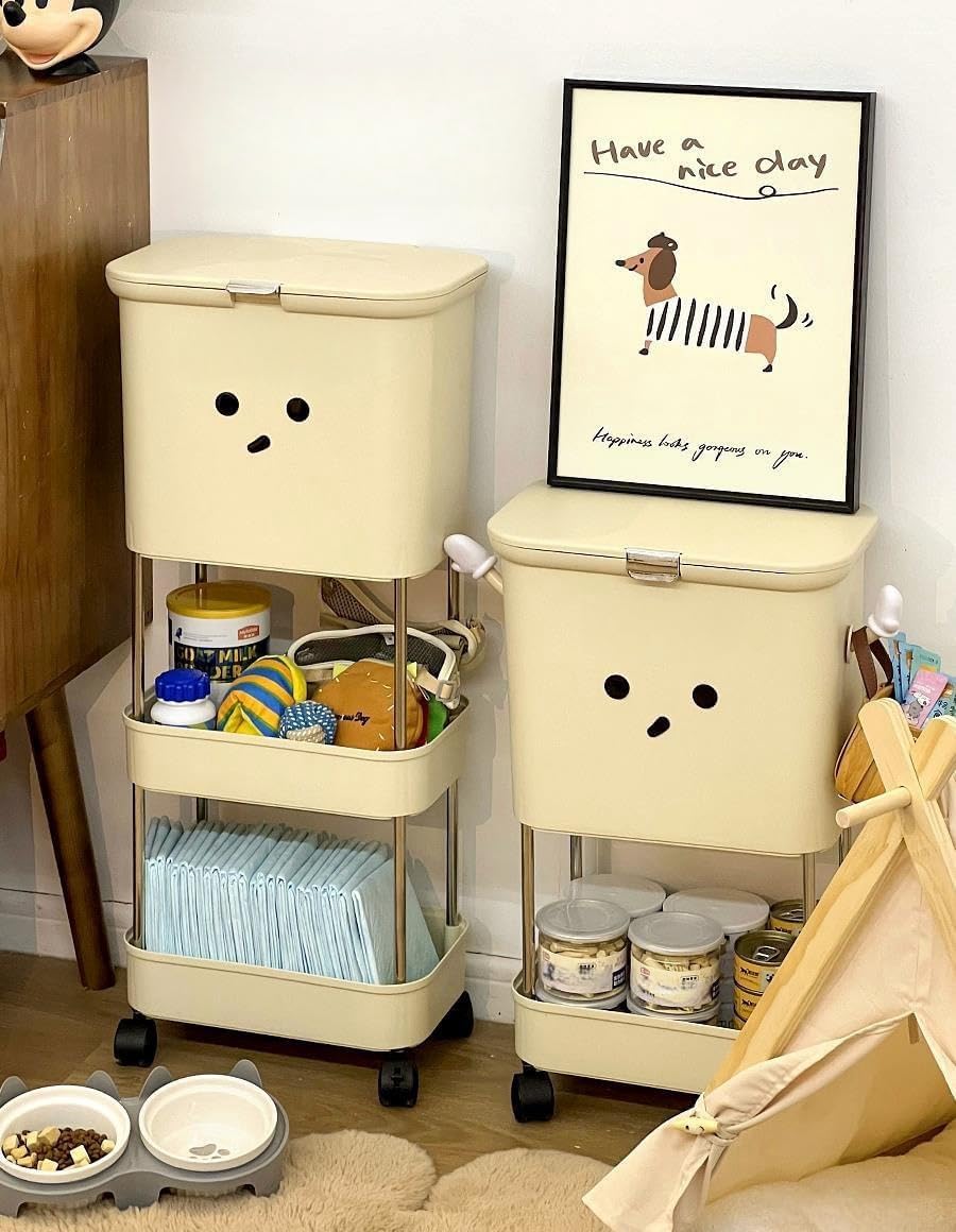 Amazon.co.jp: ペットラック ペット用品 収納棚 収納ボックス 犬 猫