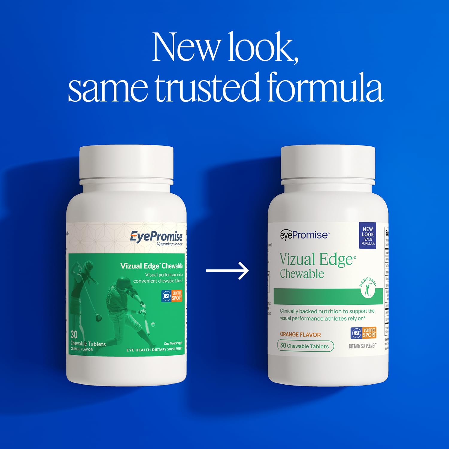 EyePromise Vizual Edge Eye Supplements - 30 Chewable Tablets, Citrus Flavor — Amazon image 2