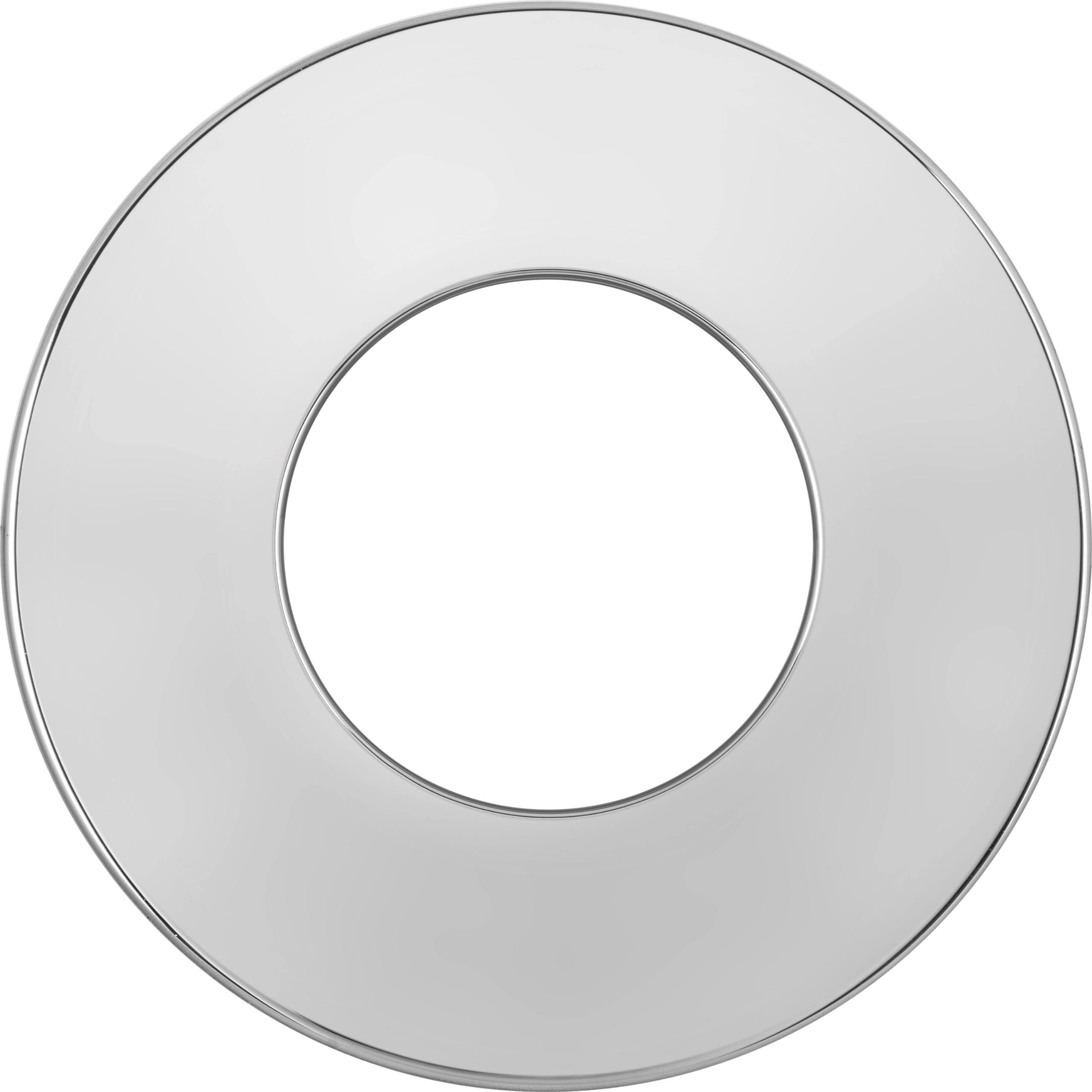 Luceco Flat Profile Bezel for FType Downlights, Polished Chrome