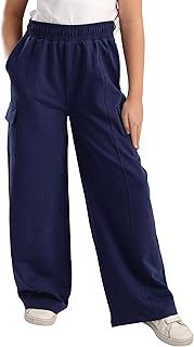 Girly Wide-Leg Cargo Pants Girls Girly Wide-Leg Cargo Pants Casual Pants
