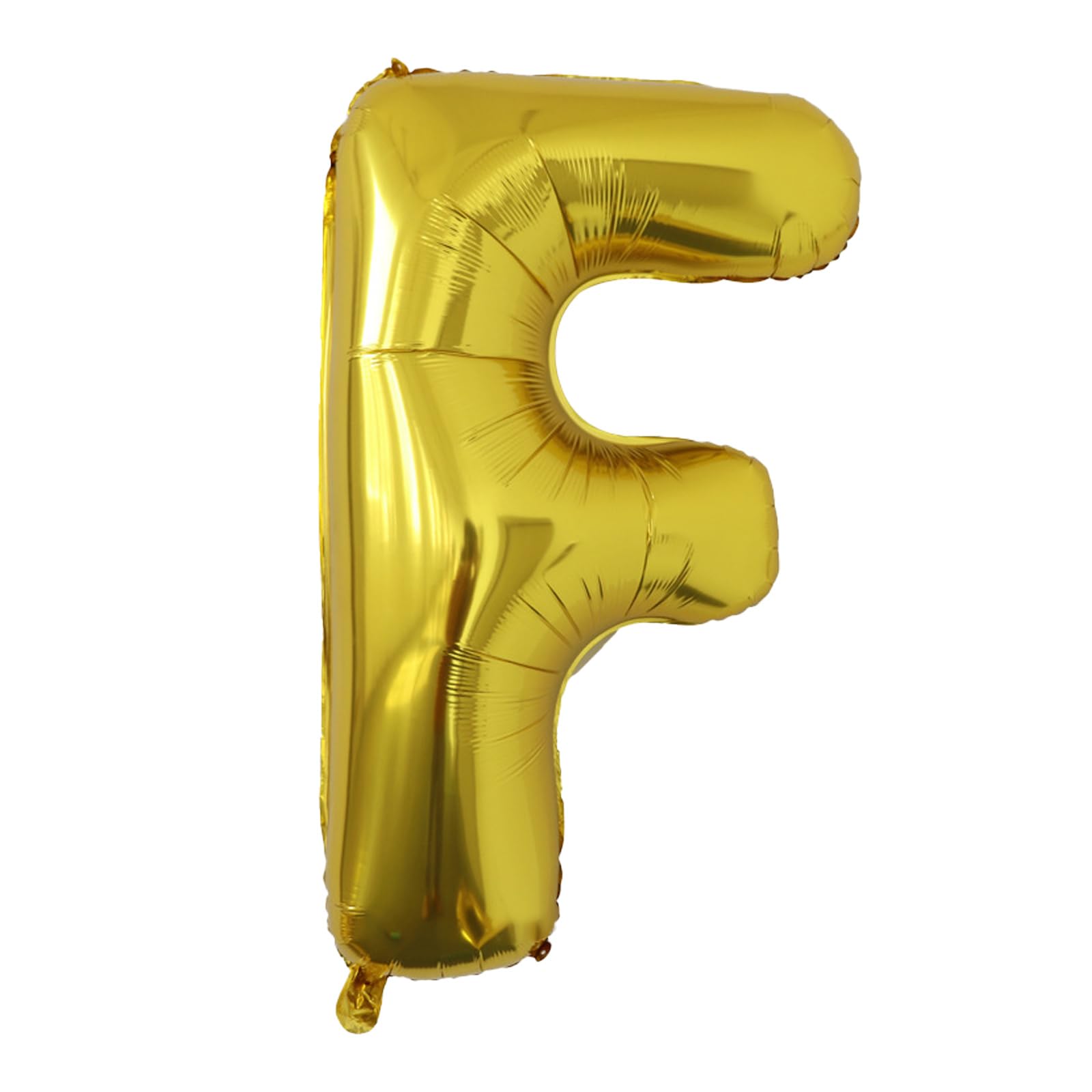 WEIKA 40 Inch Letter Balloons, Large Gold F Balloon Letter Decor, A to Z Letter Balloons, Helium Balloons, F Foil Balloon for Birthday Party