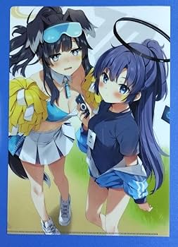 Amazon.co.jp: ブルアカ ユウカ クリアファイル ブルーアーカイブ 早瀬