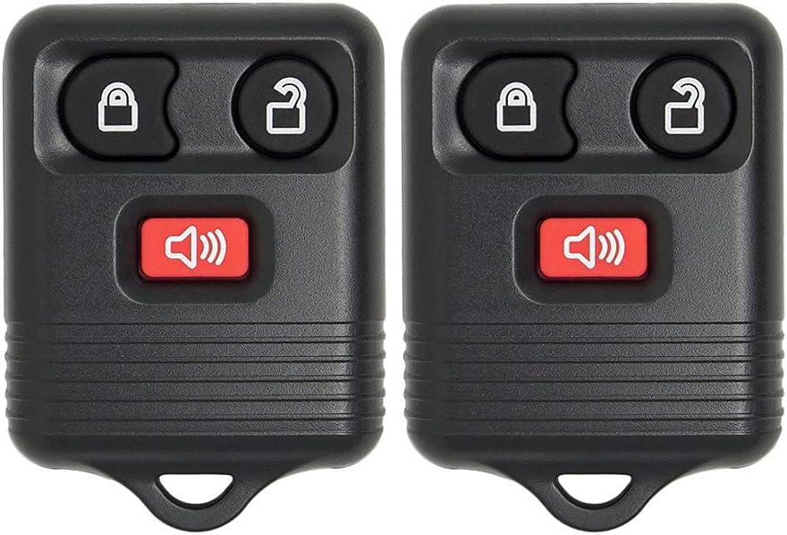 thumbnail image 2 of 2 Key Fob Remote Replacement Fits For 1998-2016 F150 F250 F350 Ranger Escape Explorer Focus E150 Expedition Mazda Mercury Lincoln Mkz Mkx Cwtwb1u345 Cwtwb1u33 Keyless Entry Remote Control 3 Button 2 of 9
