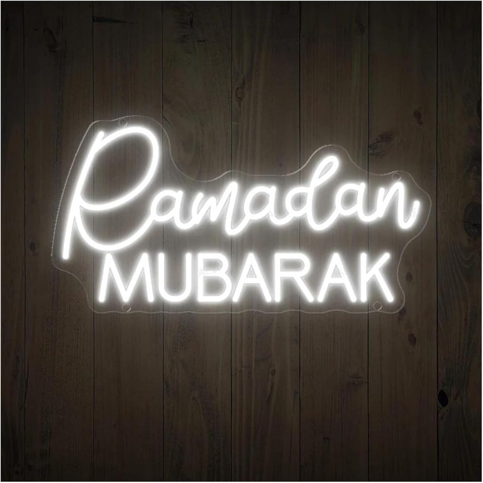 Neon Per lampada al neon Ramadan Mubarak per insegna luminosa 28cmx40cm