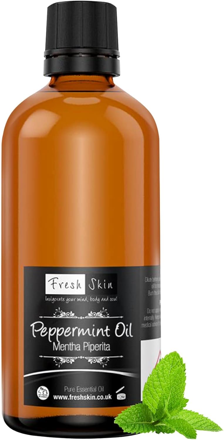 Freshskin Beauty LTD | Peppermint Essential Oil 100ml Mentha Piperita – 100% Pure & Natural Essential Oils