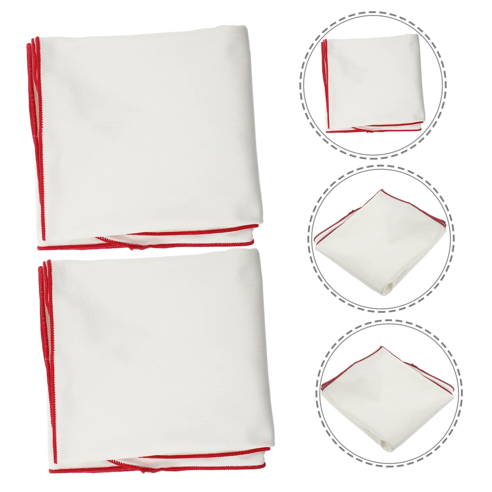 PRETYZOOM 10 Piezas Paño para Pulir Copas De Vino Paño De Copa Lavable Paños De Limpieza Reutilizables Toallas Toallas para Secar Copas Paño De Limpieza Doméstico Fibra Extrafina