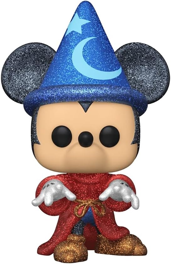 POP! Disney Fantasia 990 Sorcerer Mickey Diamond Glitter Sticker Popculture