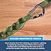 Rock-N-Rescue Professional Grade Nylon Tubular Webbing - Heavy-Duty 1-inch, Rescue Equipment for Arborist Safety Gear, Firefighting and Rescue Gear (OD Green, 25')