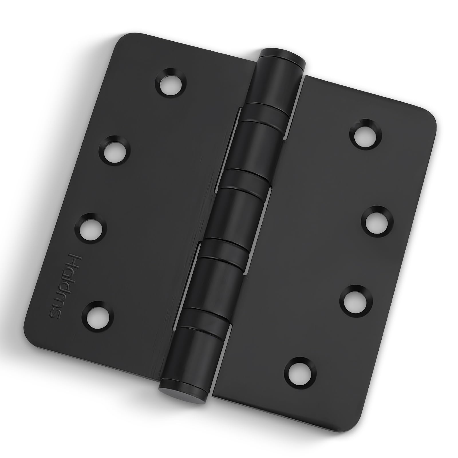Photo 1 of 3Pack Haidms Black Door Hinges Heavy Duty Door Hinges Matte Black Ball Bearing Stainless Steel Hinges with 1/4" Radius Corner