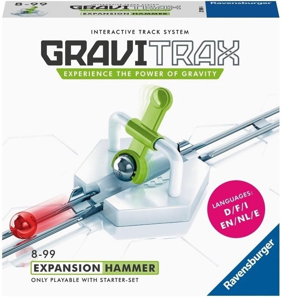 Ravensburger Hammer Accessory (Marble Run And Stem Toy), Multi-Colour, 8 +, 27598-4