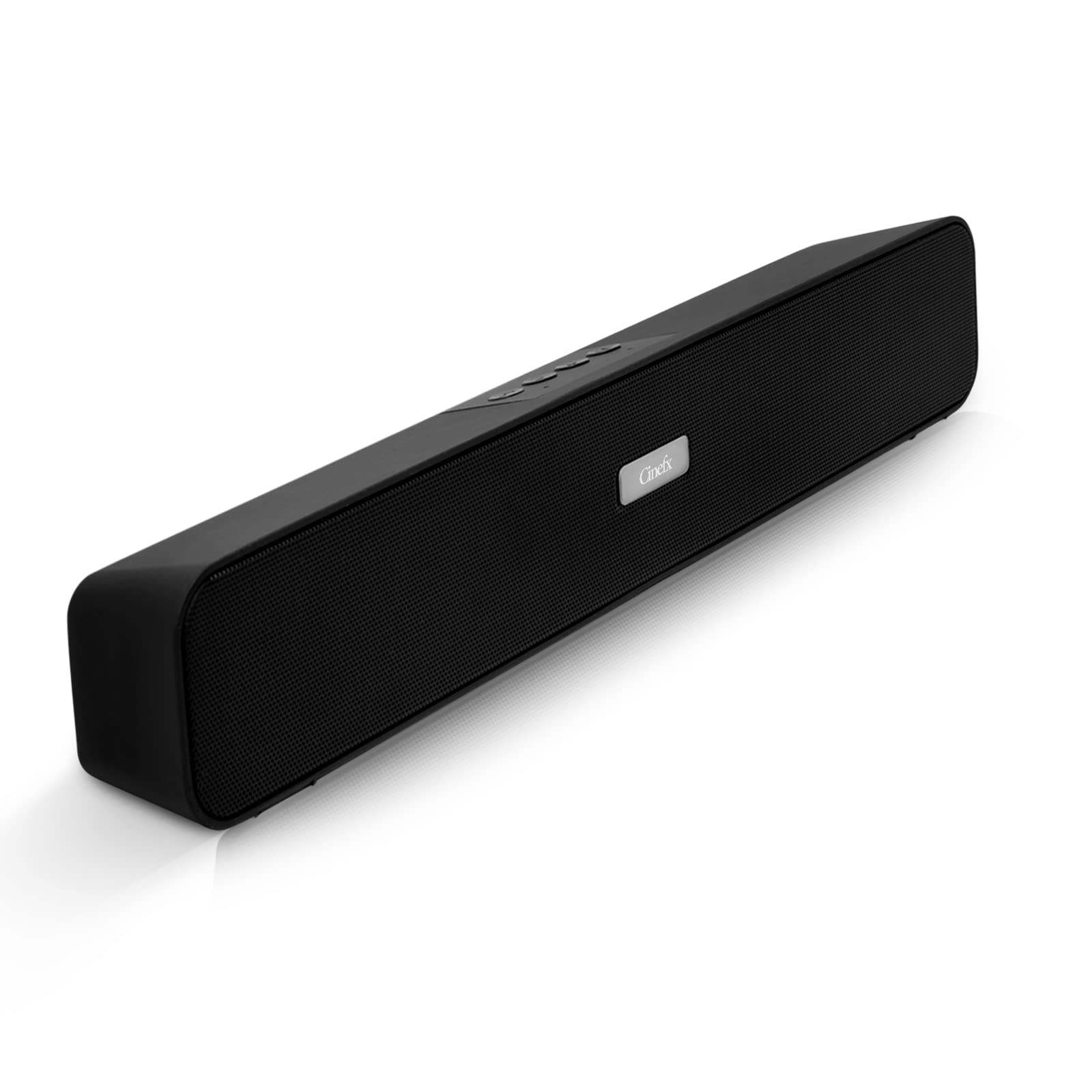 CINEFX (Portable Home TV SOUNDBAR Dynamic Thunder Sound 2400mAh Battery 10 W Bluetooth Multiple Connectivity Modes, Entertainment Modes, V5.0(Premium Black) (B0BNF4WTKX) Amazon Price History, Amazon Price Tracker