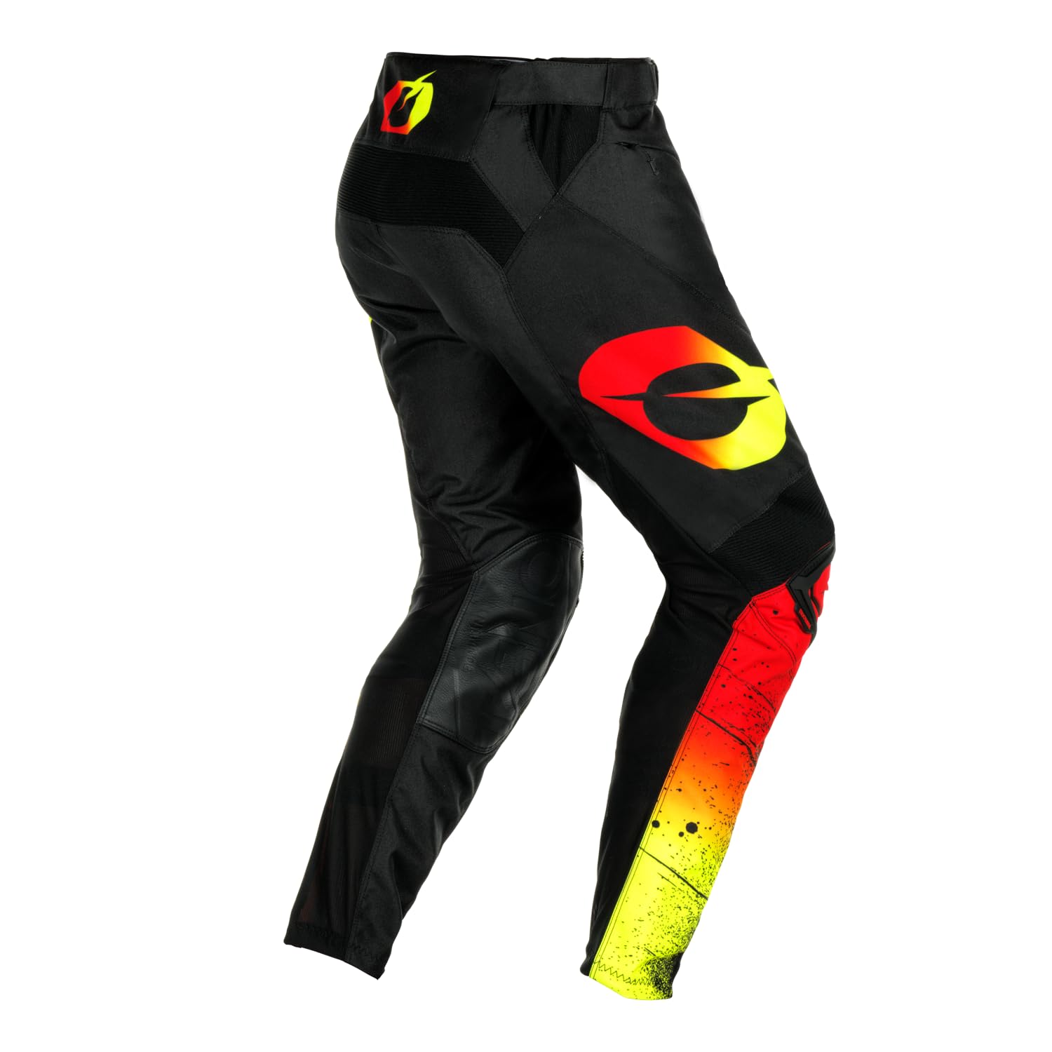 O'NEAL | Motocross-Hose | Enduro Motorrad | Strapazierfähige Denierstoffe, Mit großer Bewegungsfreiheit, Athletische Passform | Pants Mayhem Scarz V.24 | Erwachsene | Schwarz Rot | Größe 36
