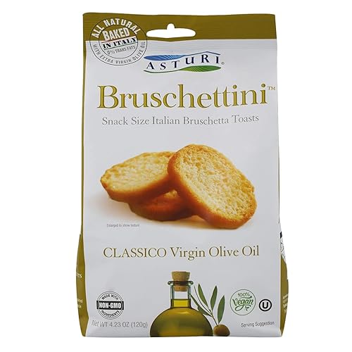 Asturi Bruschettini, Aceite de oliva virgen Classico, 4.23 onzas