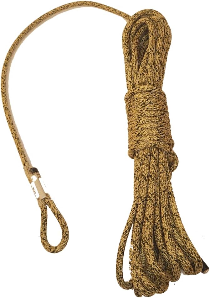 Ape Canyon Outfitters 8MM Oplux Hunter Climbing Line 40′ w/Squatch Splice - OpLux Provides Unmatched Power in The Most Compact Package - Made in USA