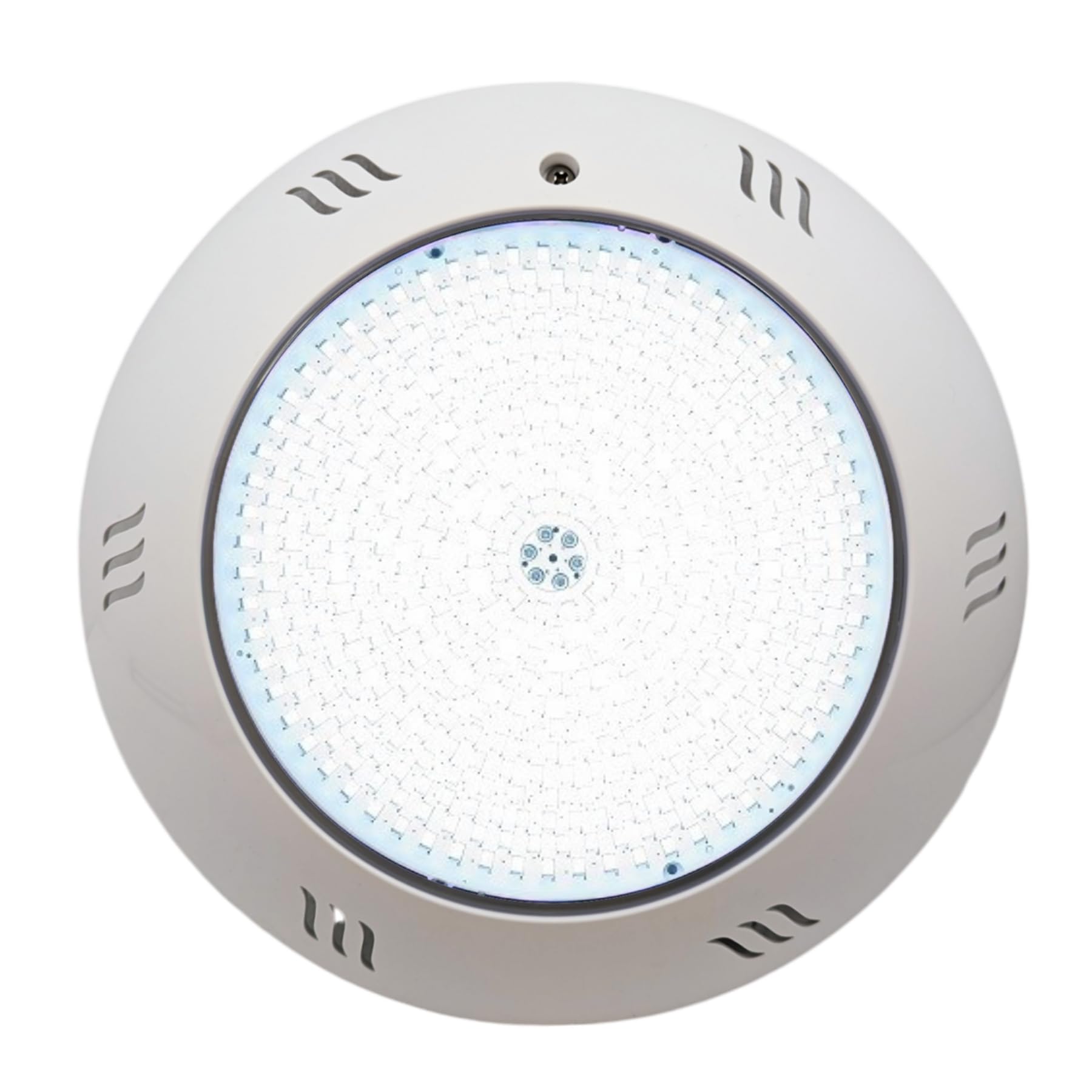 SWIMHOME Foco LED para Piscina | Color Blanco Frío 6000k | 35W 12V AC | Instalación de Superficie | Relleno de Resina