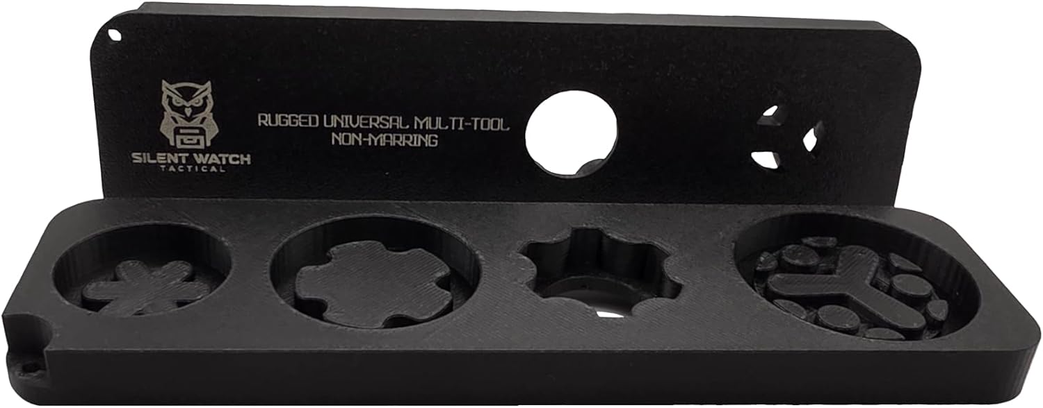 Universal Tool for Rugged Suppressors (Works with Oculus, Obsidian 9/45, Razor, Alaskan360) Carbon Fiber Infused, Heavy-Duty Maintenance Tool/Wrench, Made in USA. (Caps not included)