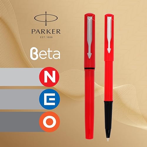 Miniatura 4 de Parker Beta Neo CT  Bolígrafo  Color del cuerpo - Rojo  Color de tinta - Azul